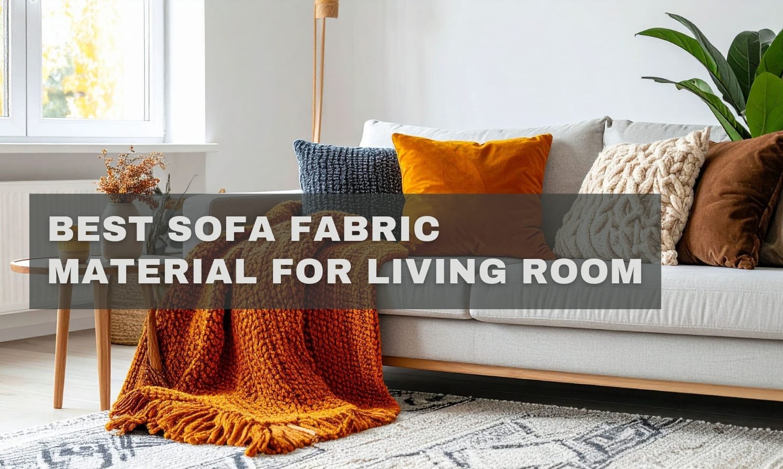 Beyond Comfort: Best Sofa Fabric Material for Living Room