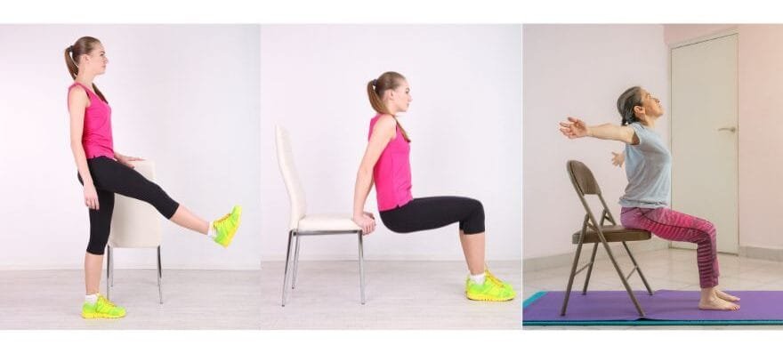 chair workouts for women