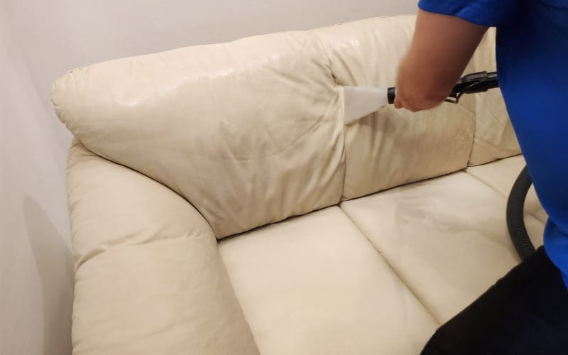 clean an extremely dirty sofa