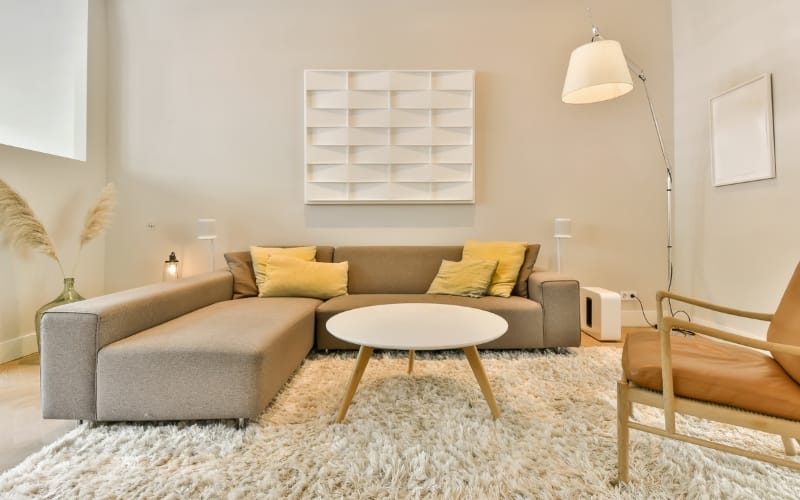 Coffee Table with a Sofa