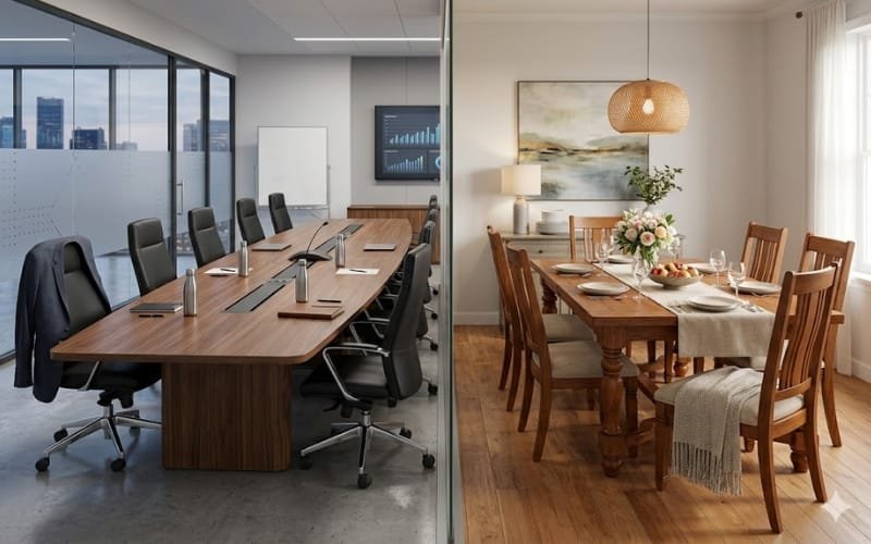 Conference Tables vs. Dining Room Tables 