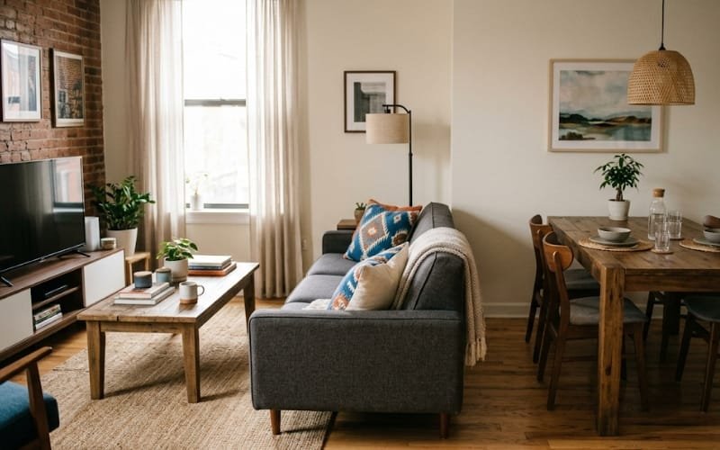 Divide a Room with a Sofa