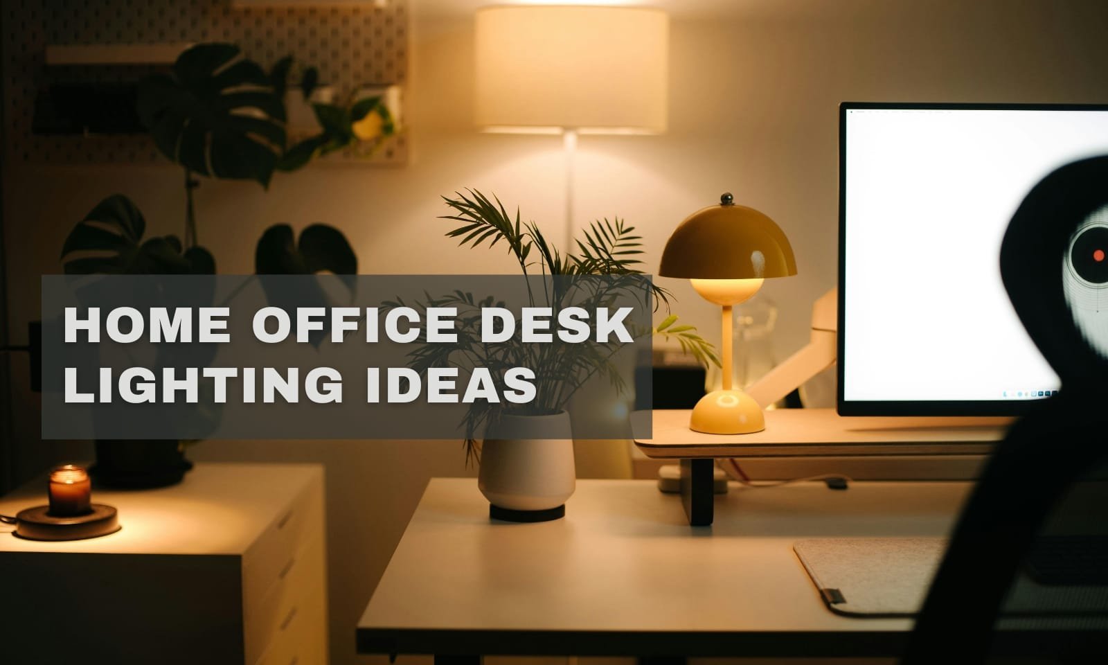 Brilliant Home Office Desk Lighting Ideas for Success