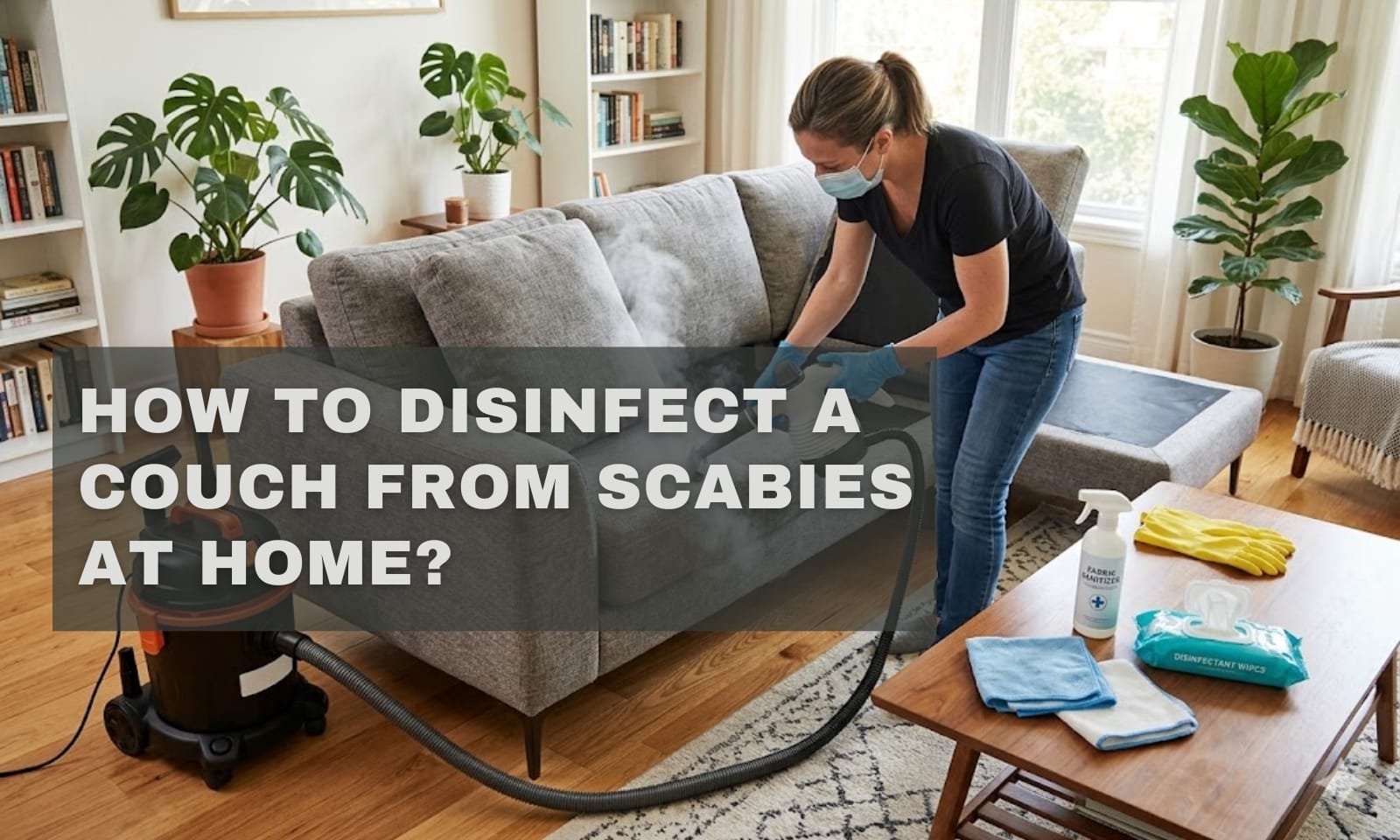 How to Disinfect a Couch from Scabies at Home