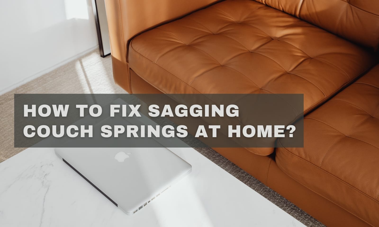 Save $800: How to Fix Sagging Couch Springs at Home