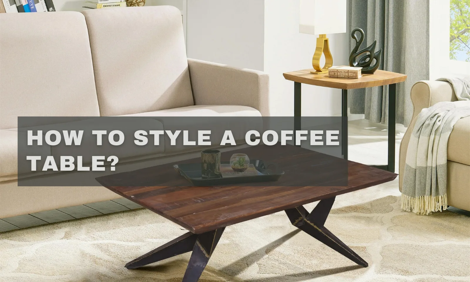 Como decorar uma mesa de centro: 5 regras de design fáceis