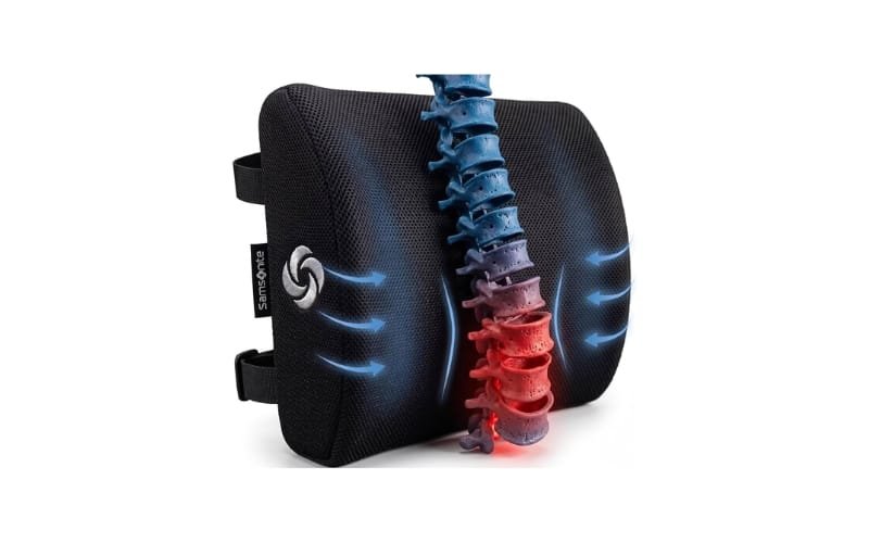 Samsonite Ergonomic Lumbar Support Cushion
