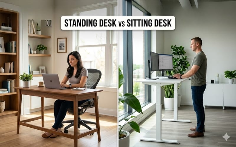 Standing Desk vs Sitting Desk: The Ultimate Health Guide