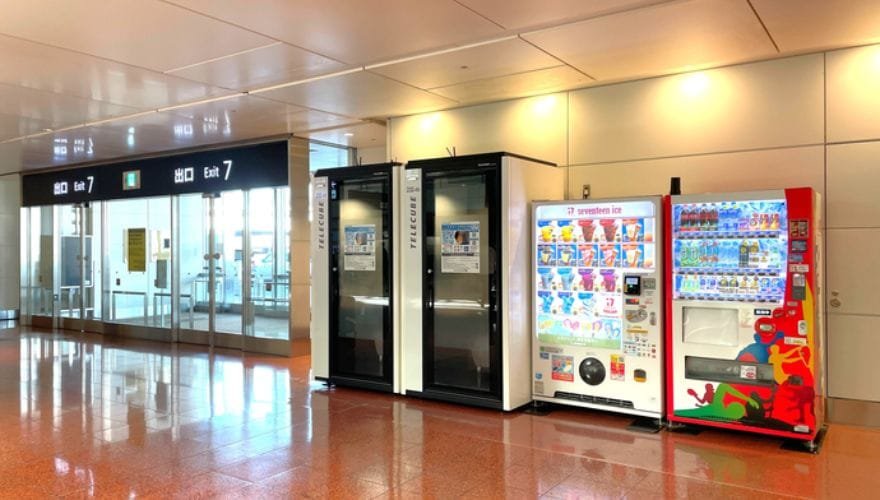 telecube service (near the number 1 exit)