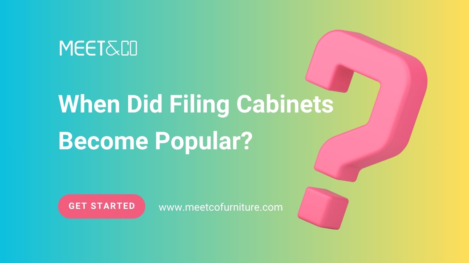 When Did Filing Cabinets Become Popular?