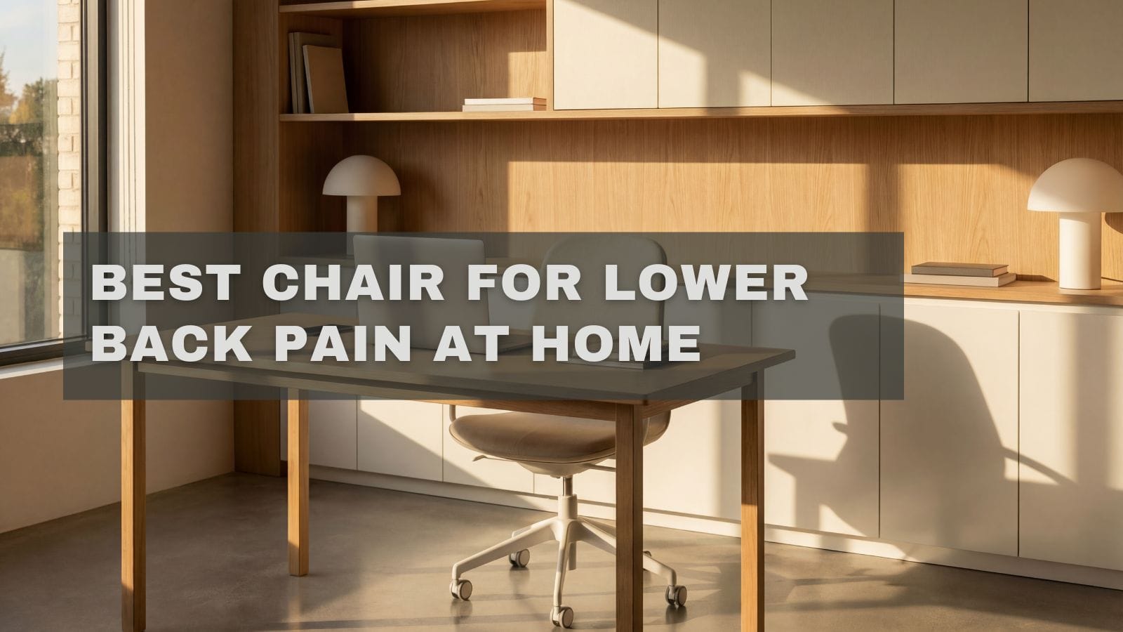 Best Chair for Lower Back Pain at Home