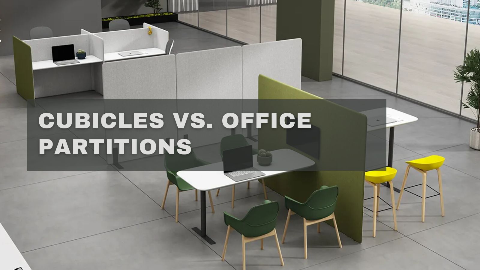 Cubicles vs. Office Partitions difference