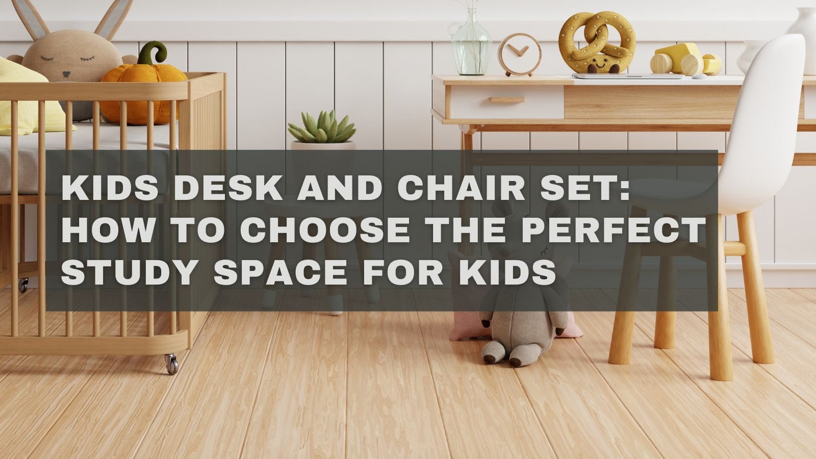 Kids Desk and Chair Set