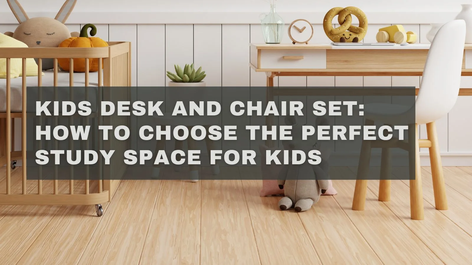 Conjunto de mesa e cadeira para crianças