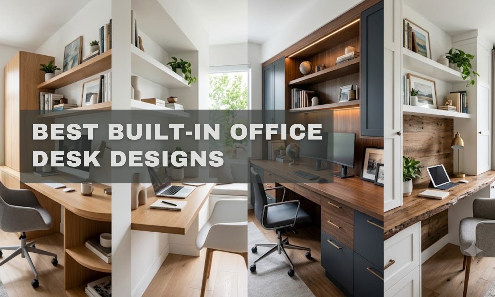 Elevate Your Space: Best Built-in Office Desk Designs