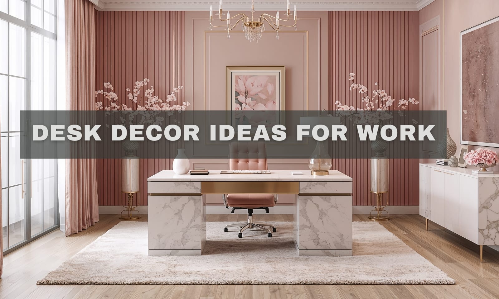 15 Desk Decor Ideas for Work to Level Up Productivity