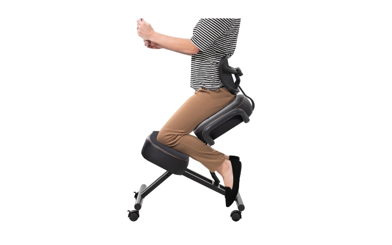 Dragonn by Vivo Kneeling Chair with Back Support