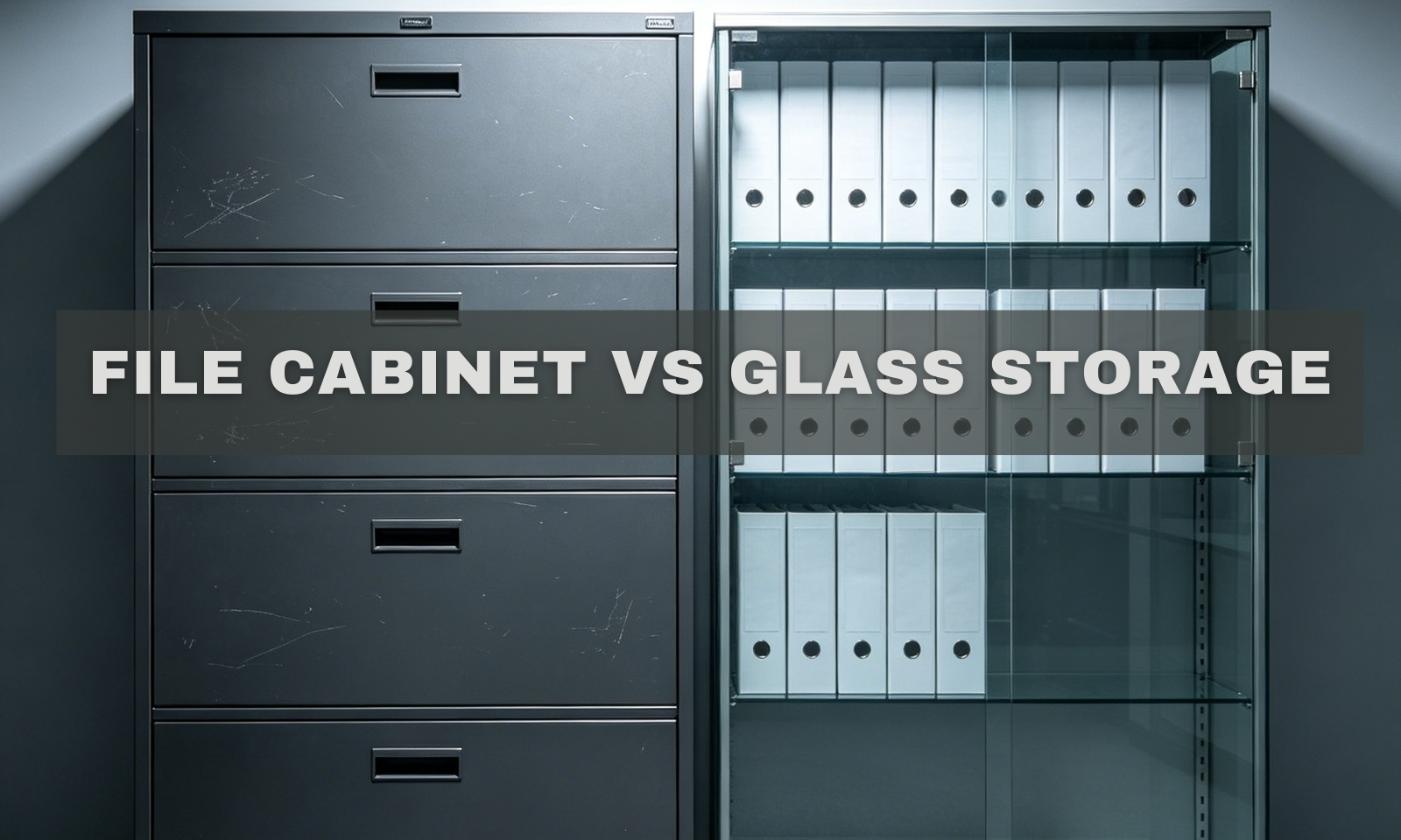 File Cabinet vs Glass Storage: Which Is Better?