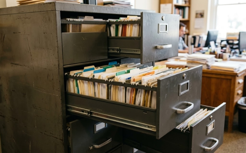 Filing Cabinet Drawers
