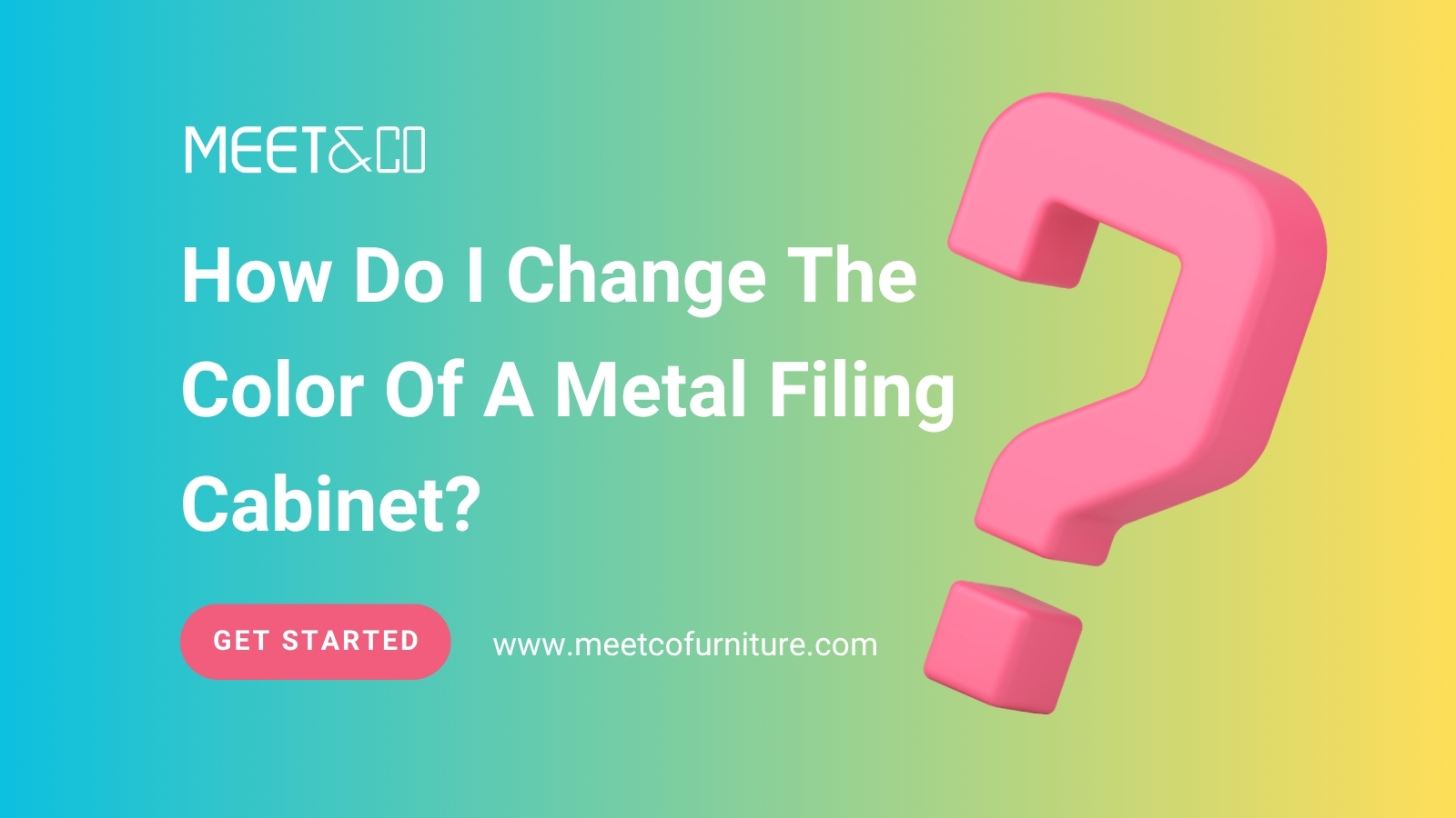How Do I Change The Color Of A Metal Filing Cabinet?