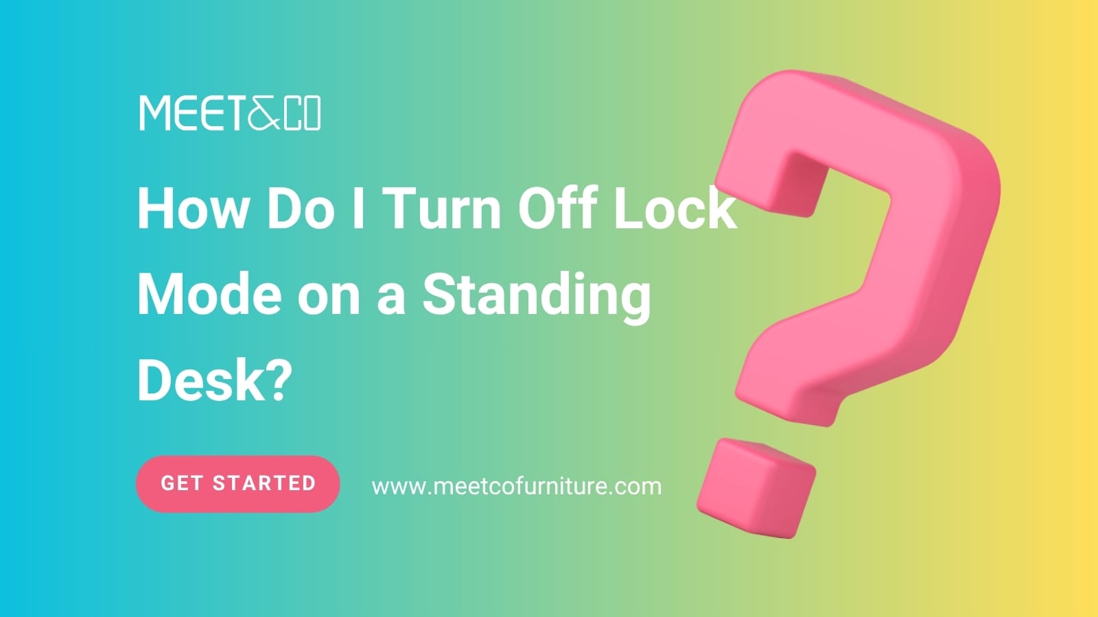 How Do I Turn Off Lock Mode on a Standing Desk?
