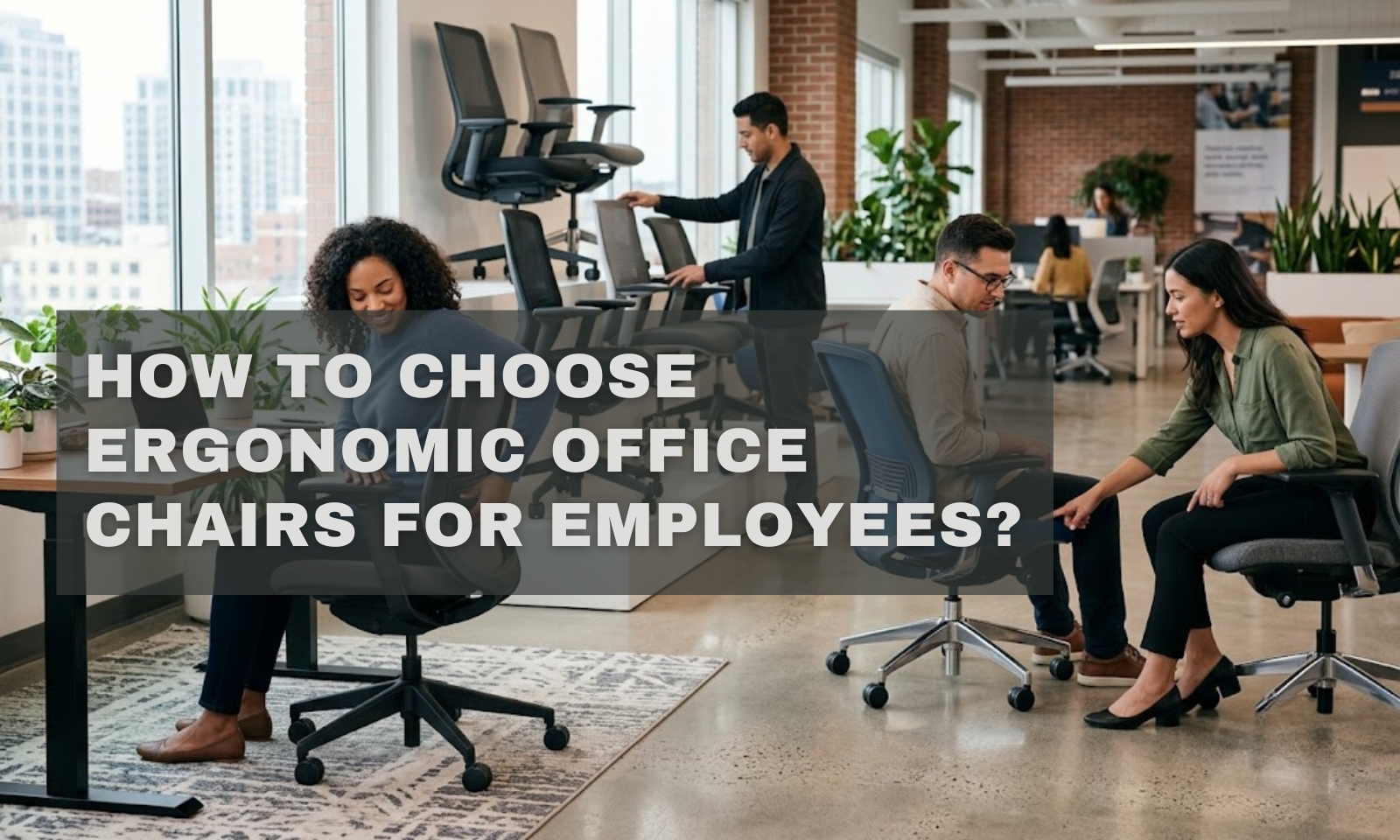 How to Choose Ergonomic Office Chairs for Employees?