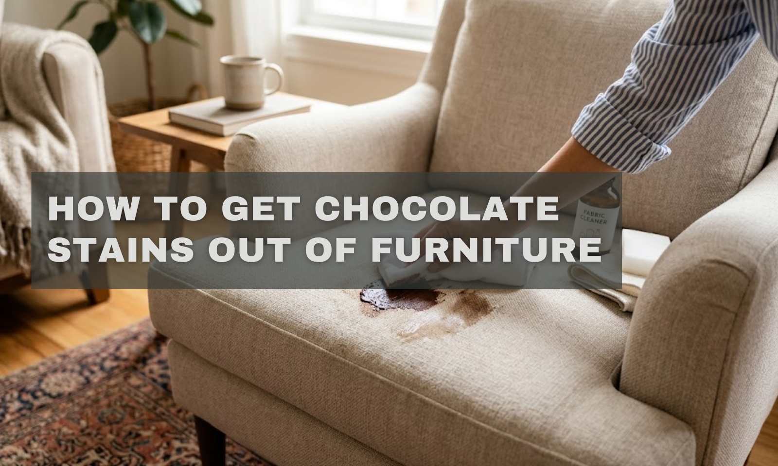 How to Get Chocolate Stains Out of Furniture: Easy Methods That Actually Work