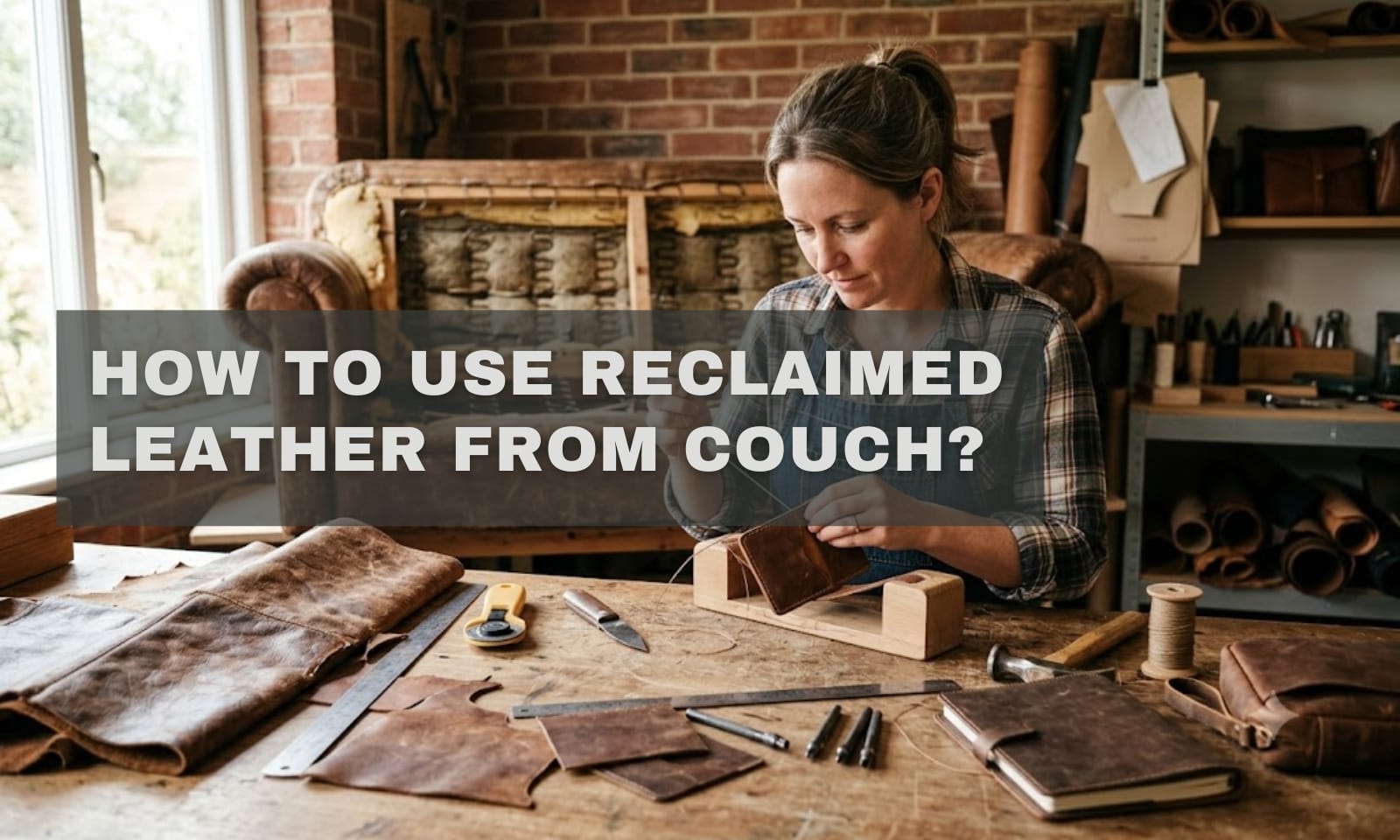 How to Use Reclaimed Leather from Couch? Upcycle Like a Pro
