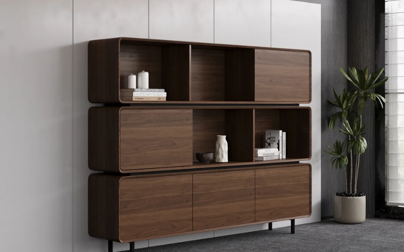 Meet and Co - Sendi Series E Wood Storage Cabinet