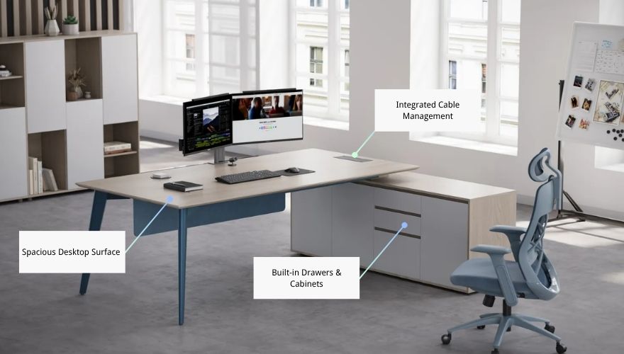 modern desk design