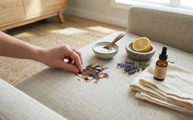 Natural Remedies for Chocolate Stains on Furniture