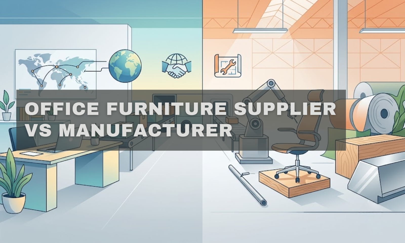 Office Furniture Supplier vs Manufacturer: B2B Buying Guide