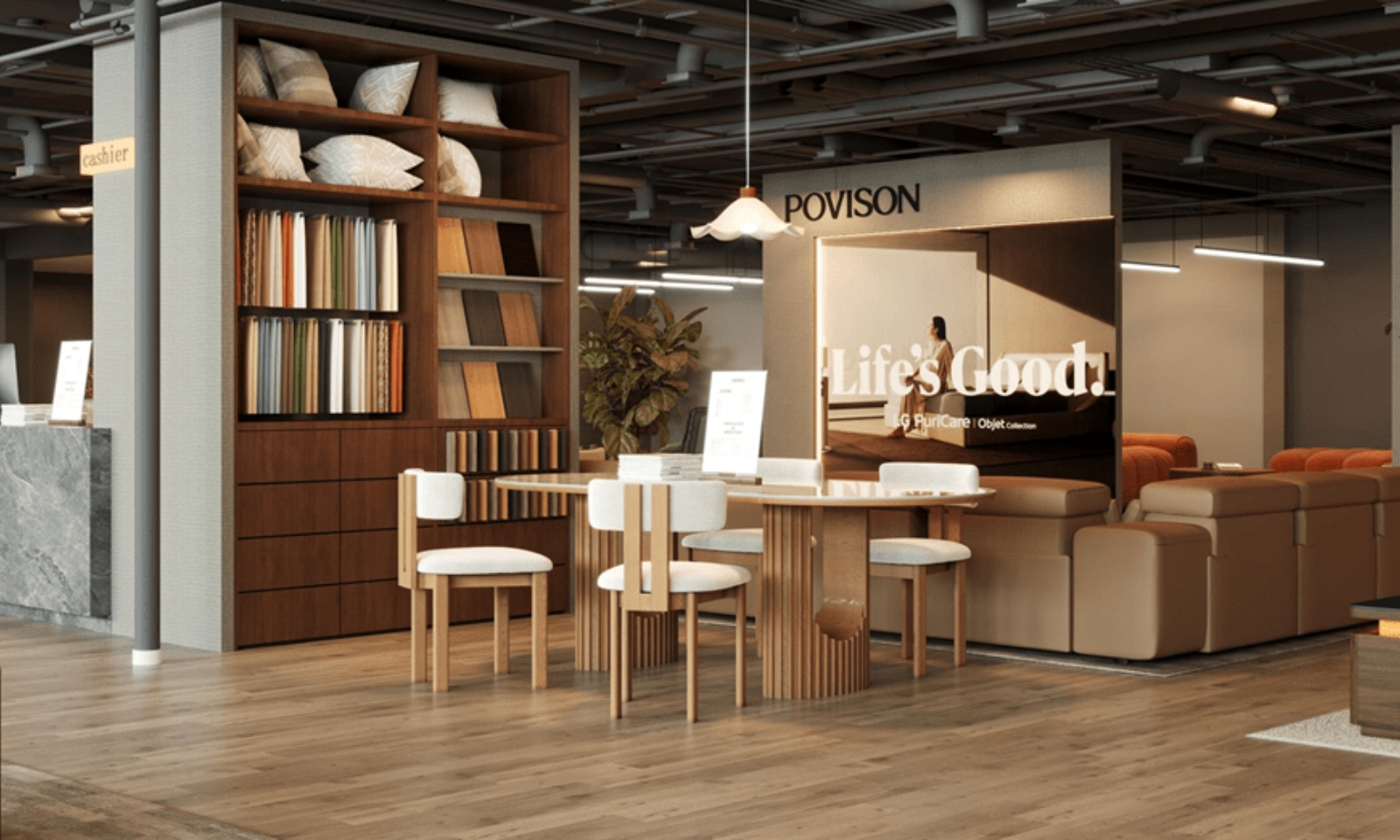 Povison flagship store in Los Angeles