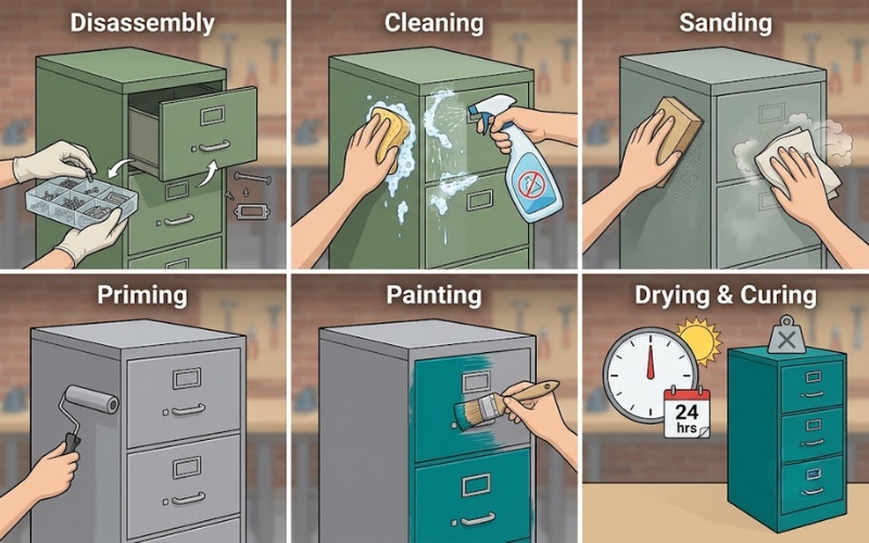 Step-by-Step Guide to Repainting Your Cabinet
