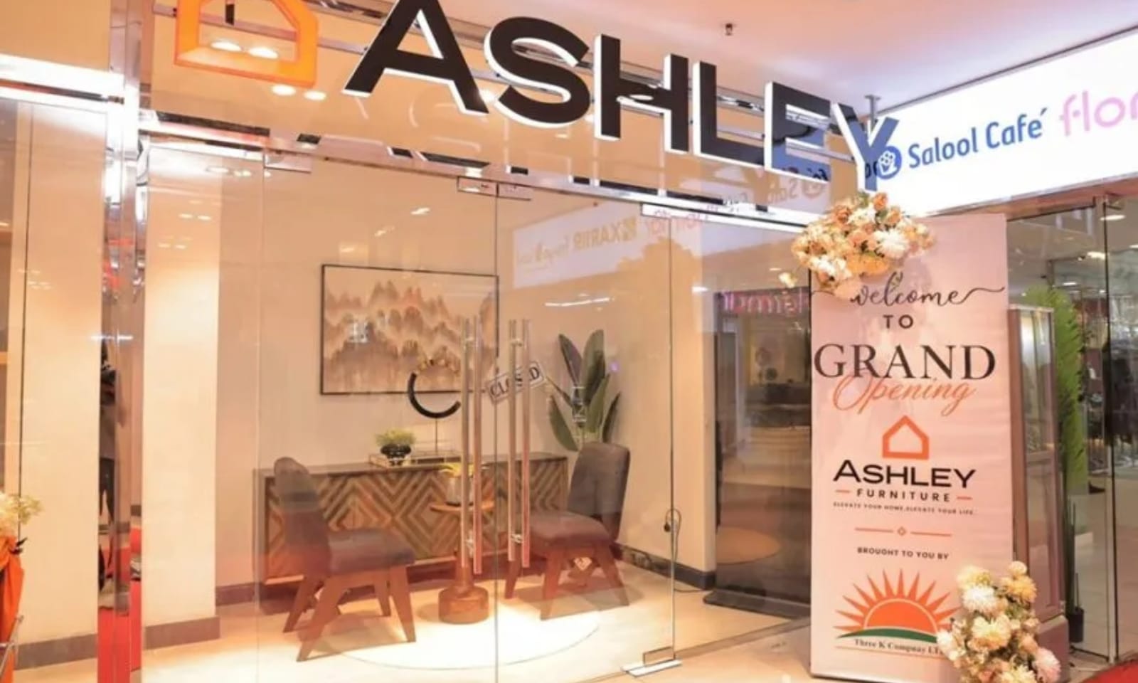 Three K Company opened the first Ashley store in Somalia in May