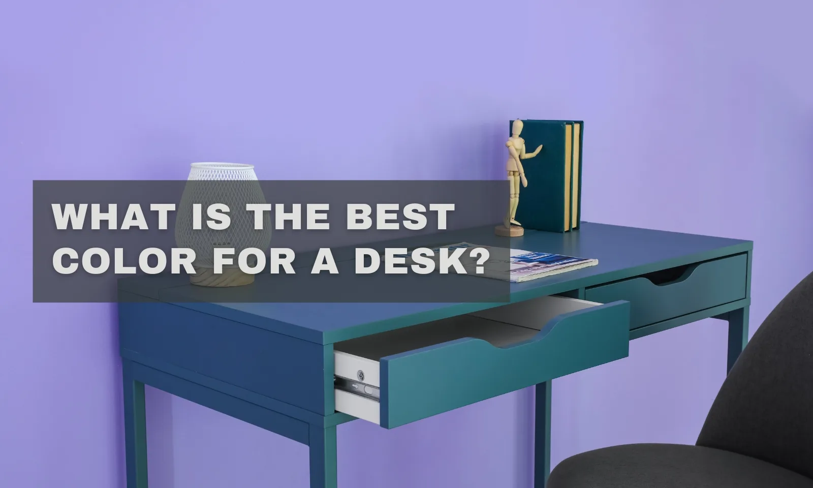 Qual a melhor cor para uma escrivaninha? Tendências de design para 2026