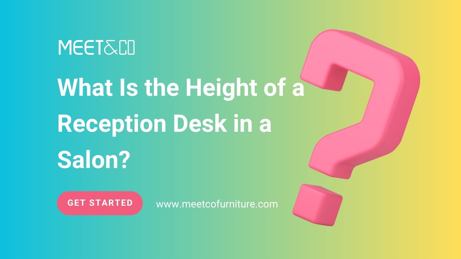What Is the Height of a Reception Desk in a Salon?