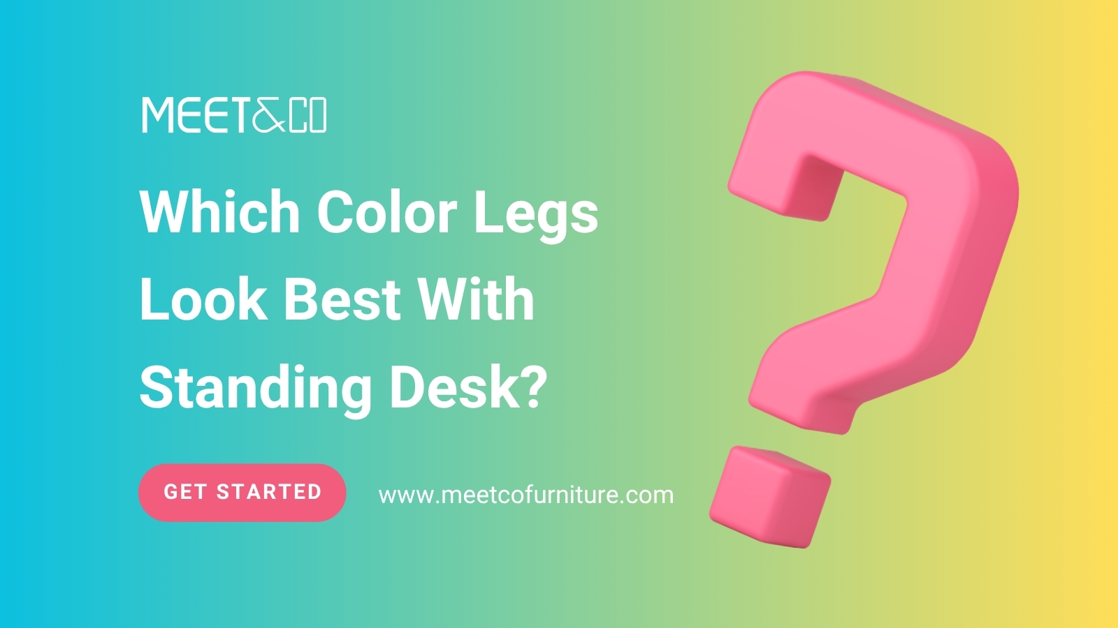 Which Color Legs Look Best With Standing Desk?
