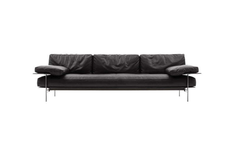 B&B Italia Leather Sofa