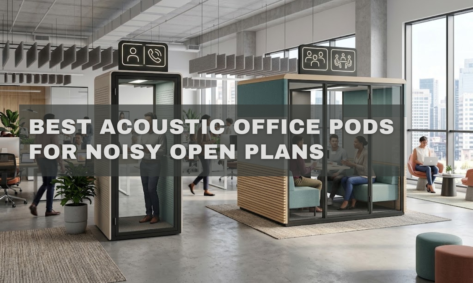 Best Acoustic Office Pods for Noisy Open Plans