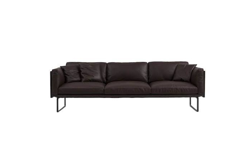 Cassina Italian Leather Sofa