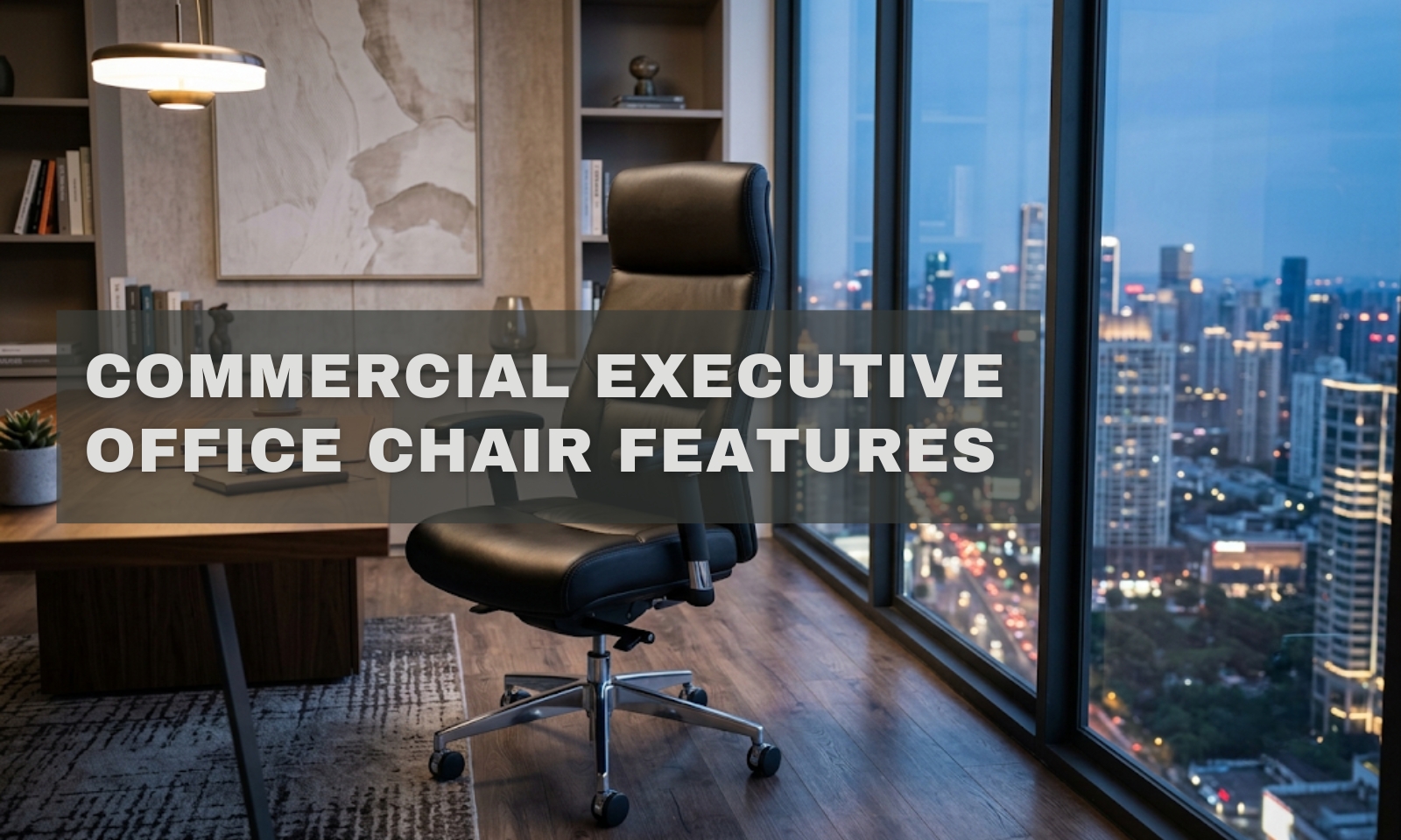 Top Features to Look for in a Commercial Executive Office Chair