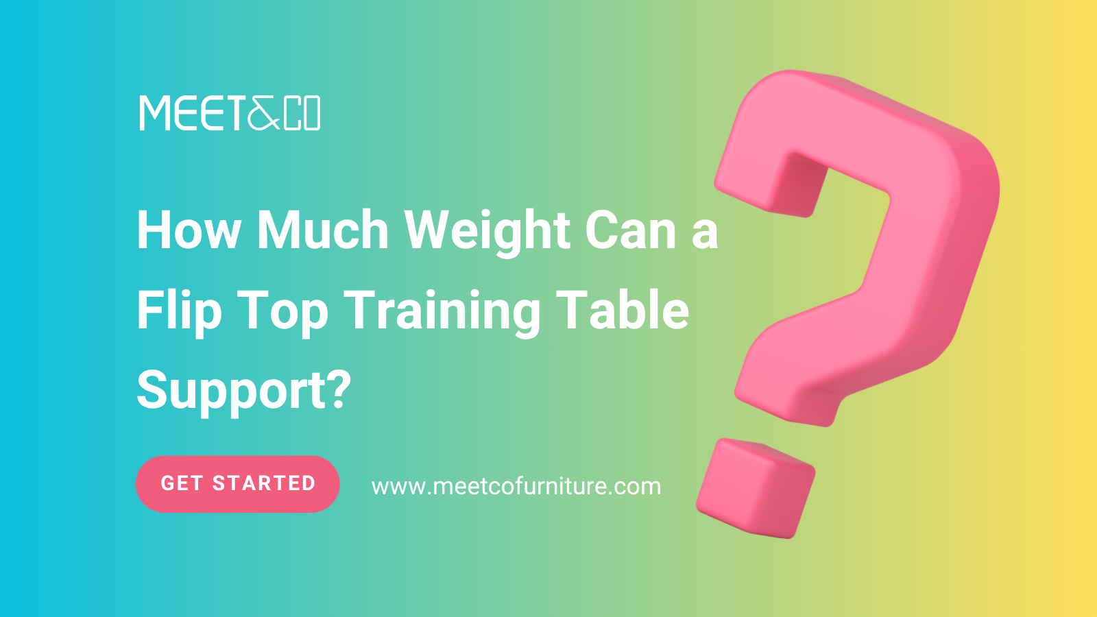 How Much Weight Can a Flip Top Training Table Support?