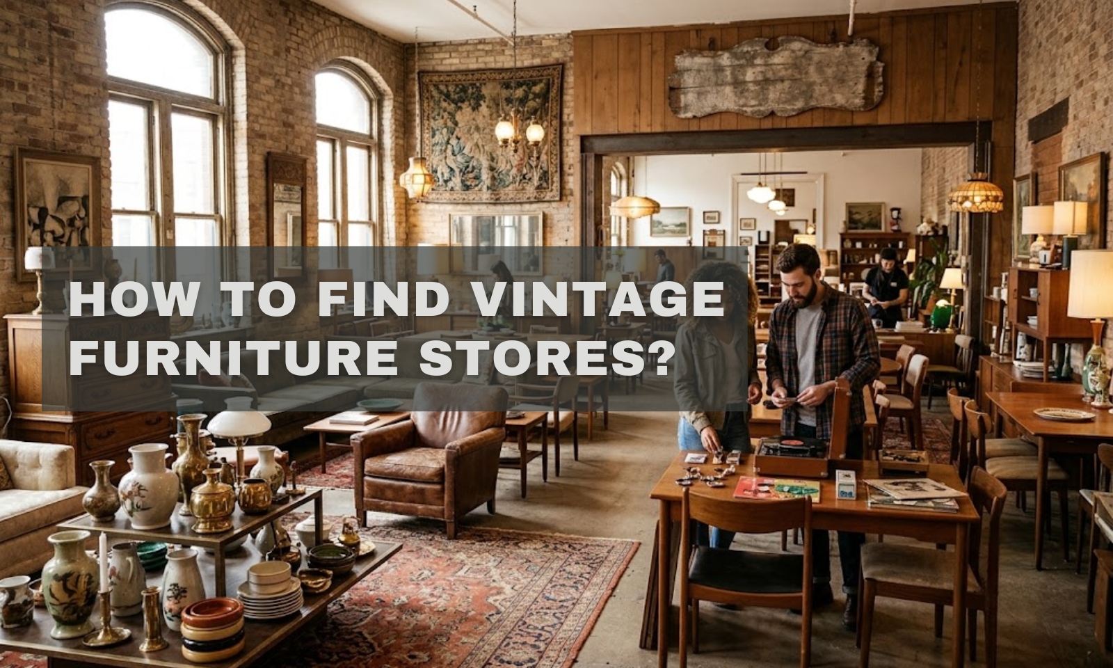 How to Find Vintage Furniture Stores? Avoid Trash