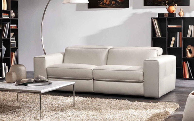 Natuzzi Italia Leather Sofa
