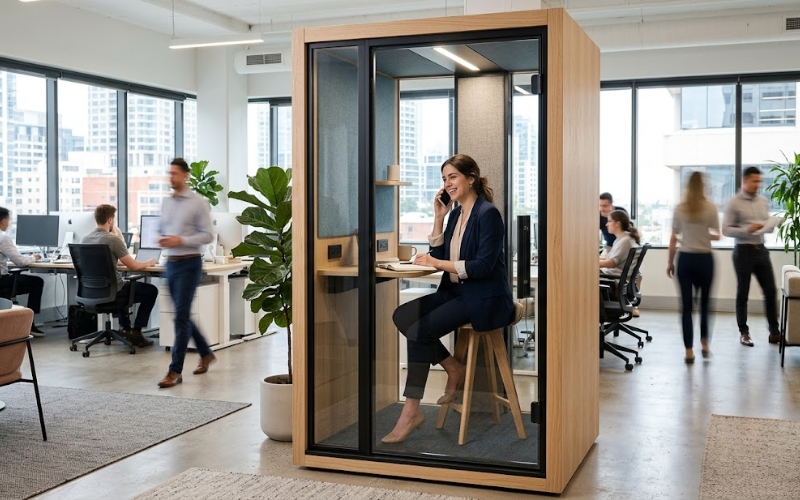 Single Person Phone Booth