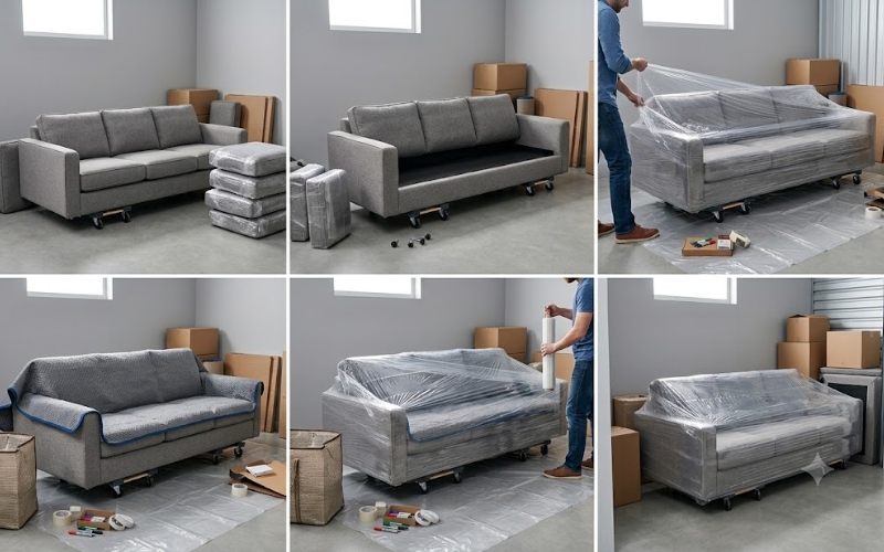 Sofa Packaging Process