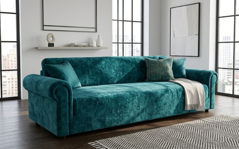 Turquoize Premium Chenille Cover
