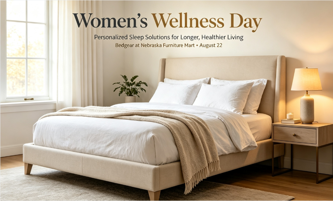 Bedgear sets women's health event at Nebraska Furniture Mart