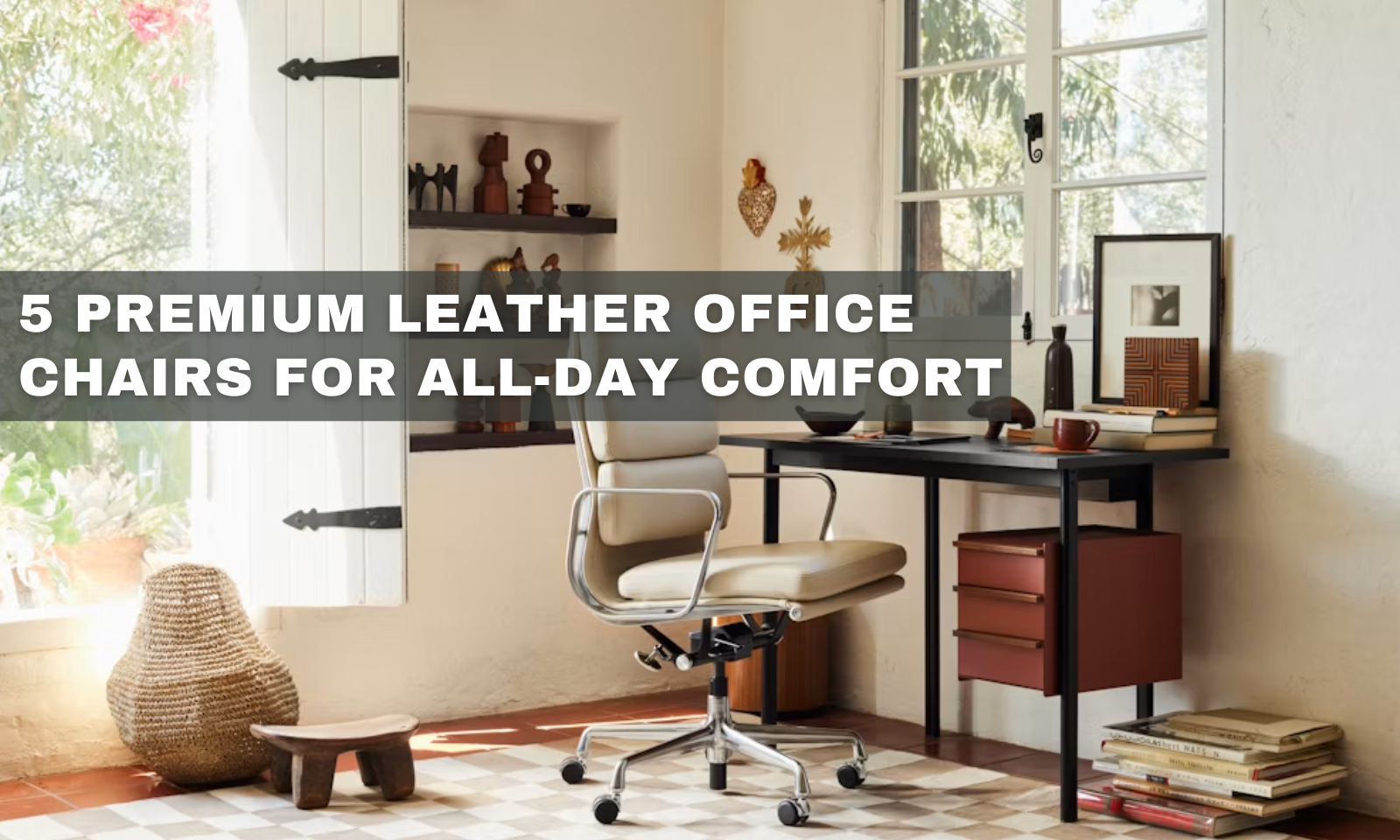 5 Premium Leather Office Chairs for All-Day Comfort